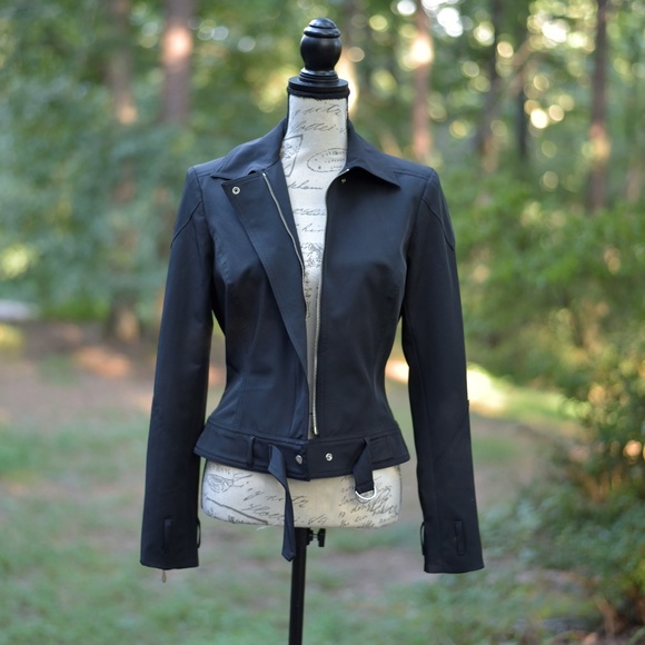 Cache Jackets & Blazers - Black Cache moto jacket
